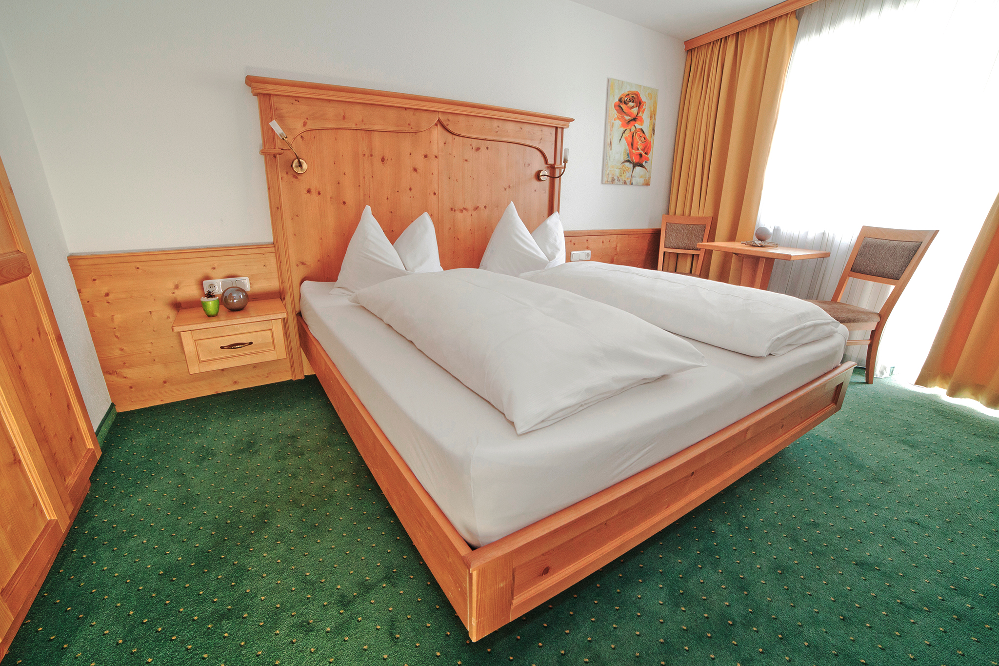 Appartementhaus Alpenperle: Schlafzimmer (Beispiel)