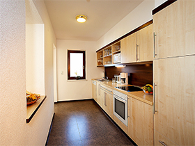 Appartementhaus Alpin - Küche