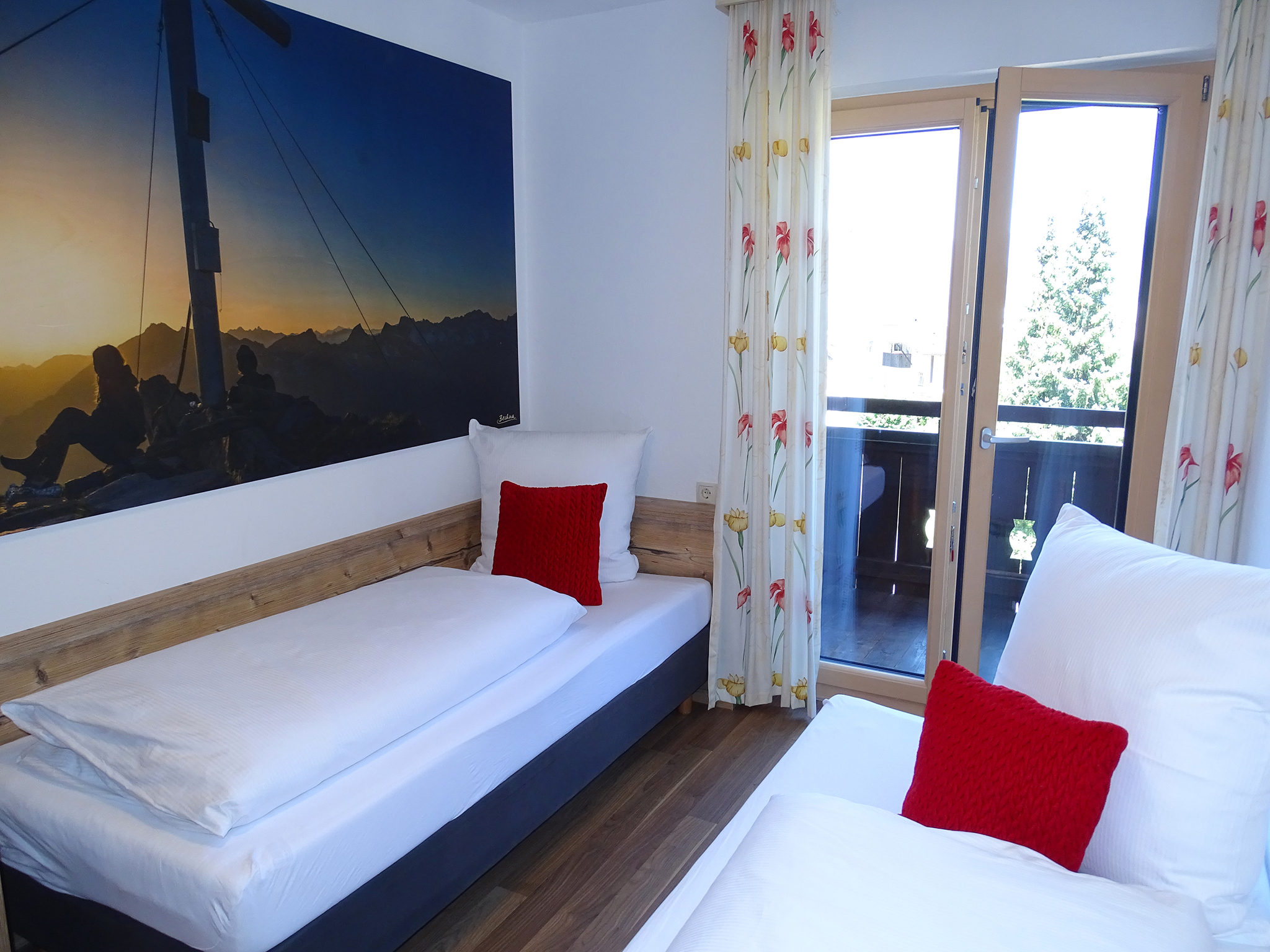 Appartementhaus Mayrhofen: Ferienwohnung Grünberg - Zweibettzimmer