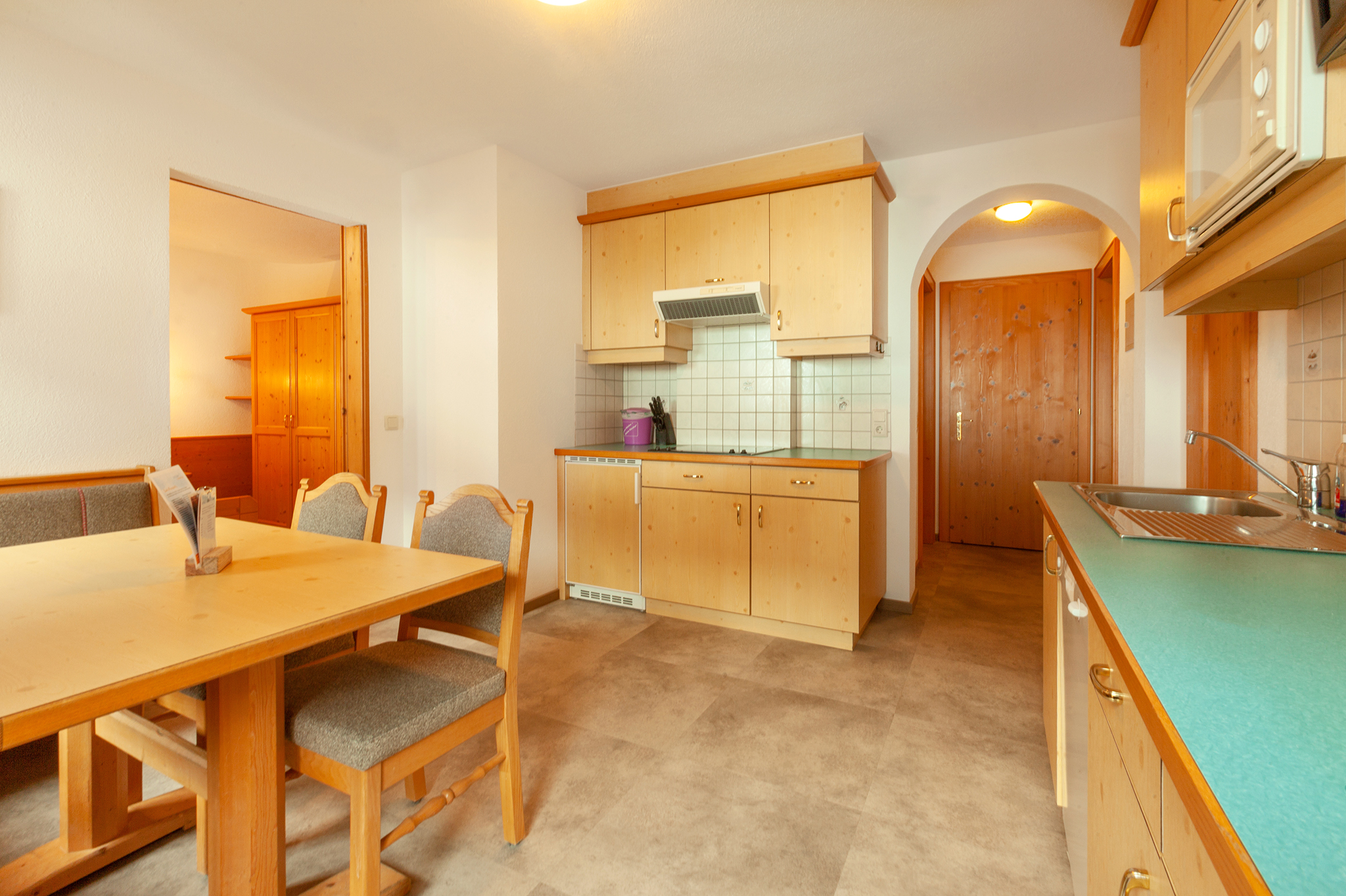 Appartementhaus Valisera: Ferienwohnung für 3 Personen - Küche