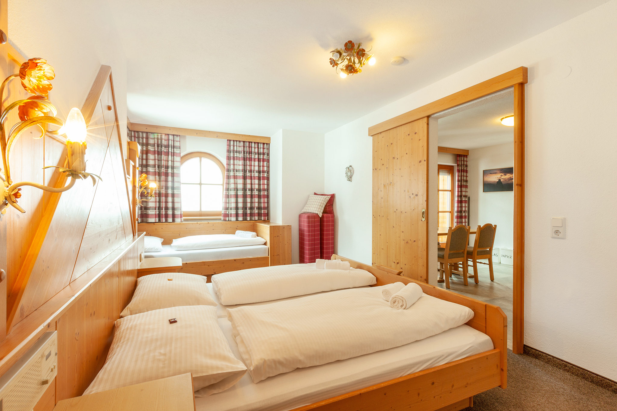 Appartementhaus Valisera: Ferienwohnung für 6 Personen - Schlafzimmer