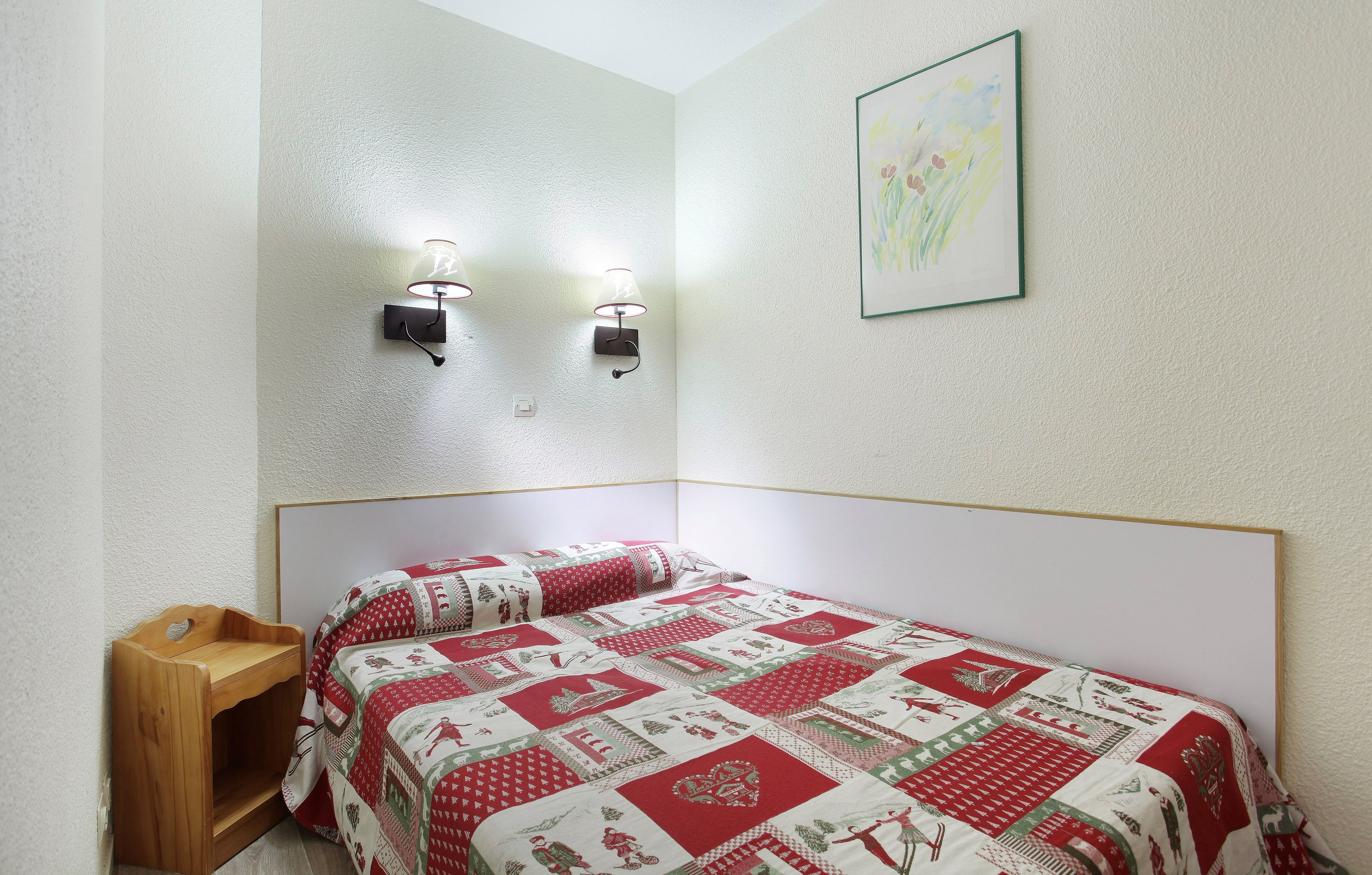 La Licorne in Belle Plagne: Schlafzimmer - Beispiel