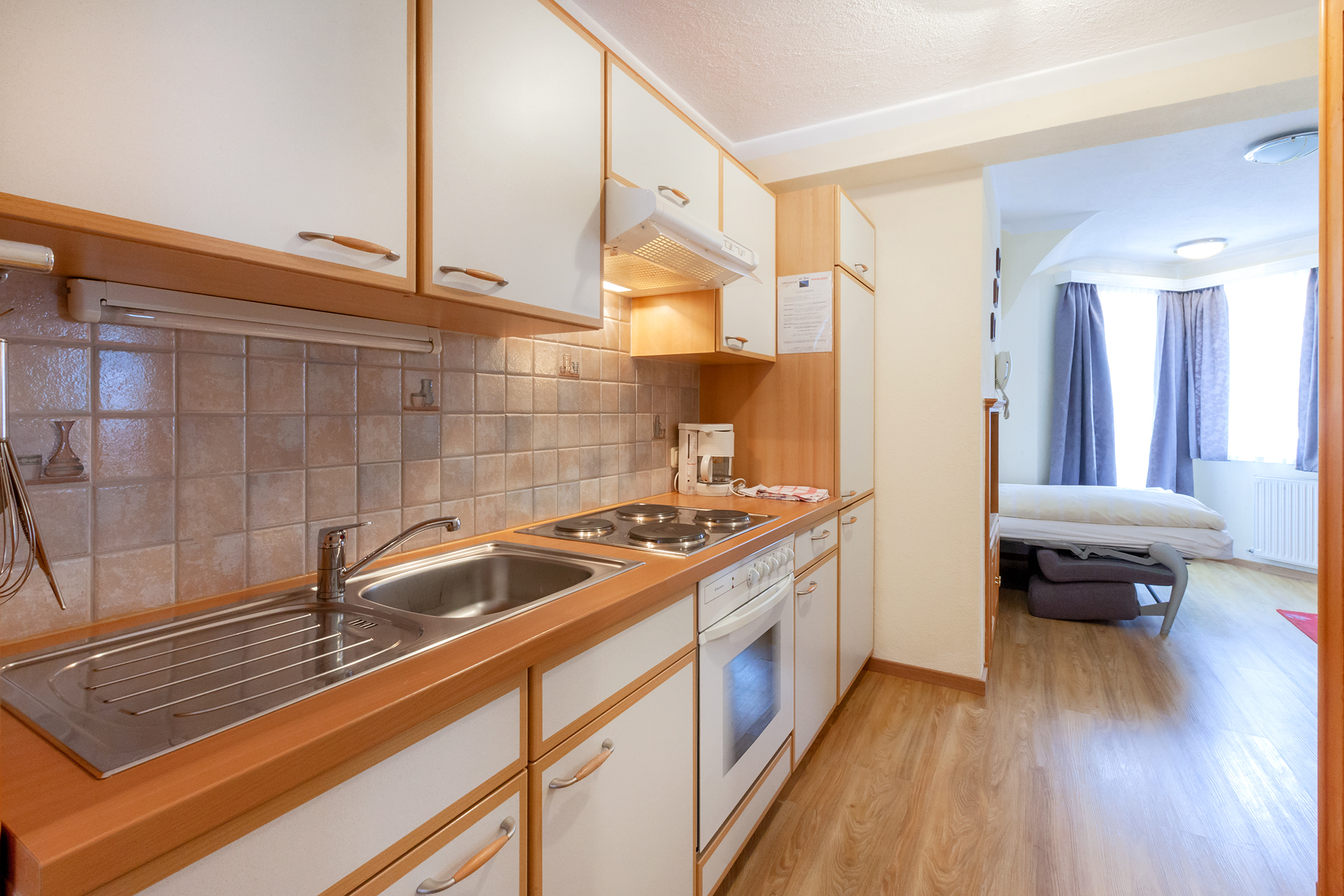 Edelweißhof: Appartement Nr. 110 für 2-4 Personen - Küche