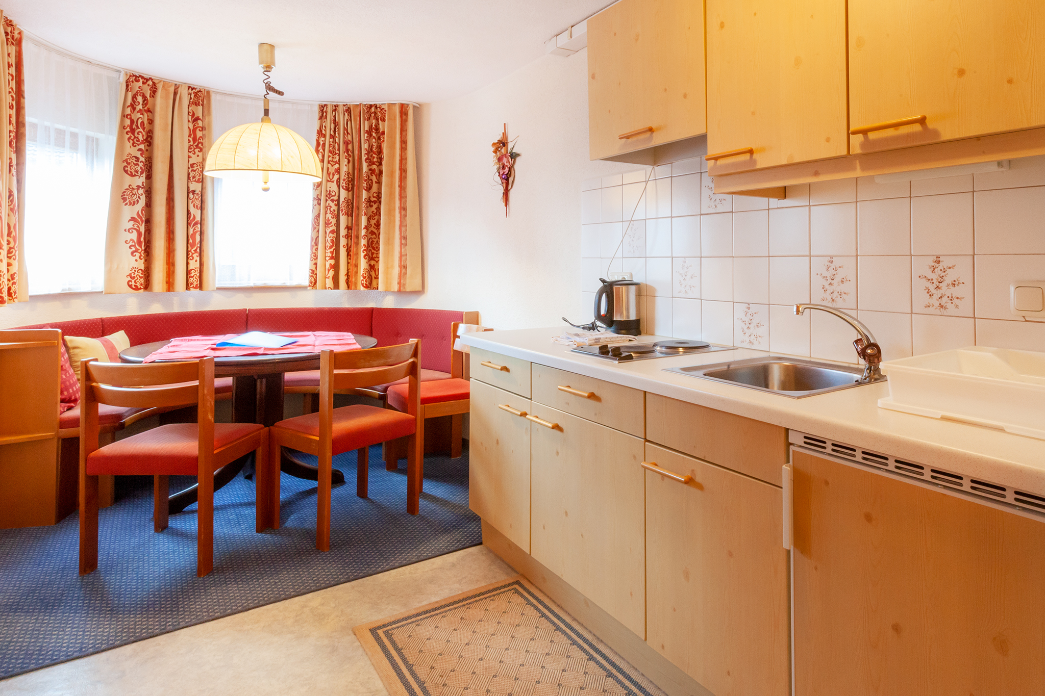 Edelweißhof: Appartement Nr. 208 für 2 Personen - Wohnküche