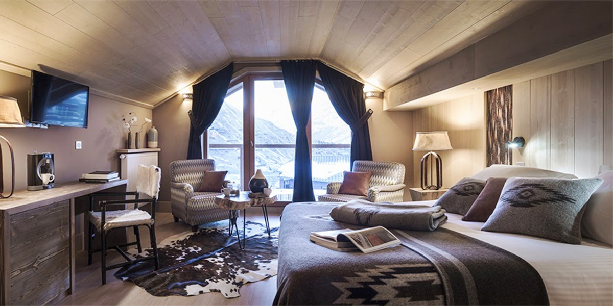 Le Taos - Schlafzimmer-Beispiel