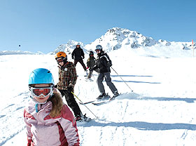 Skiurlaub mit der Familie: Auffach