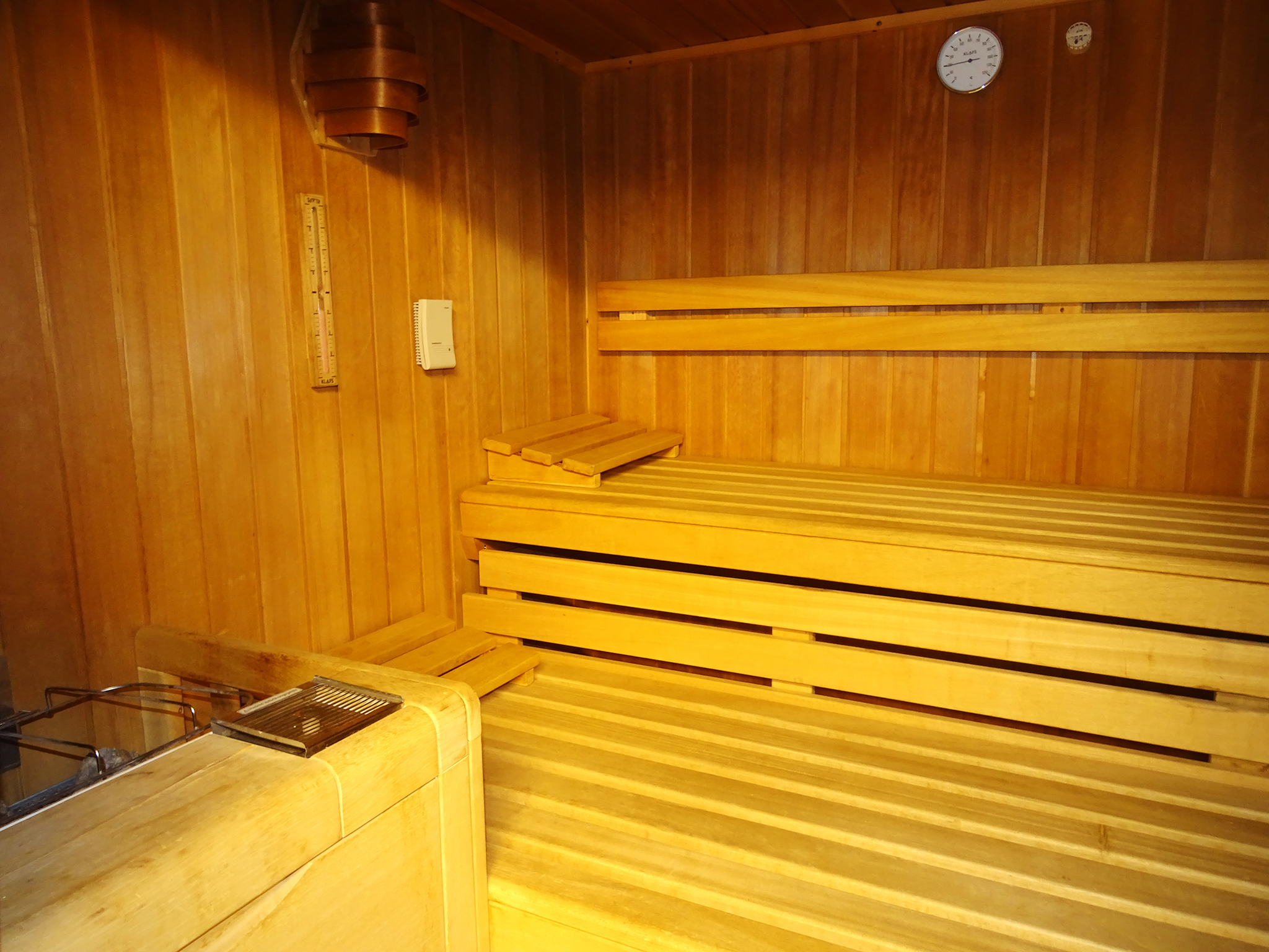 Sportpension Christina im Sommer: Sauna