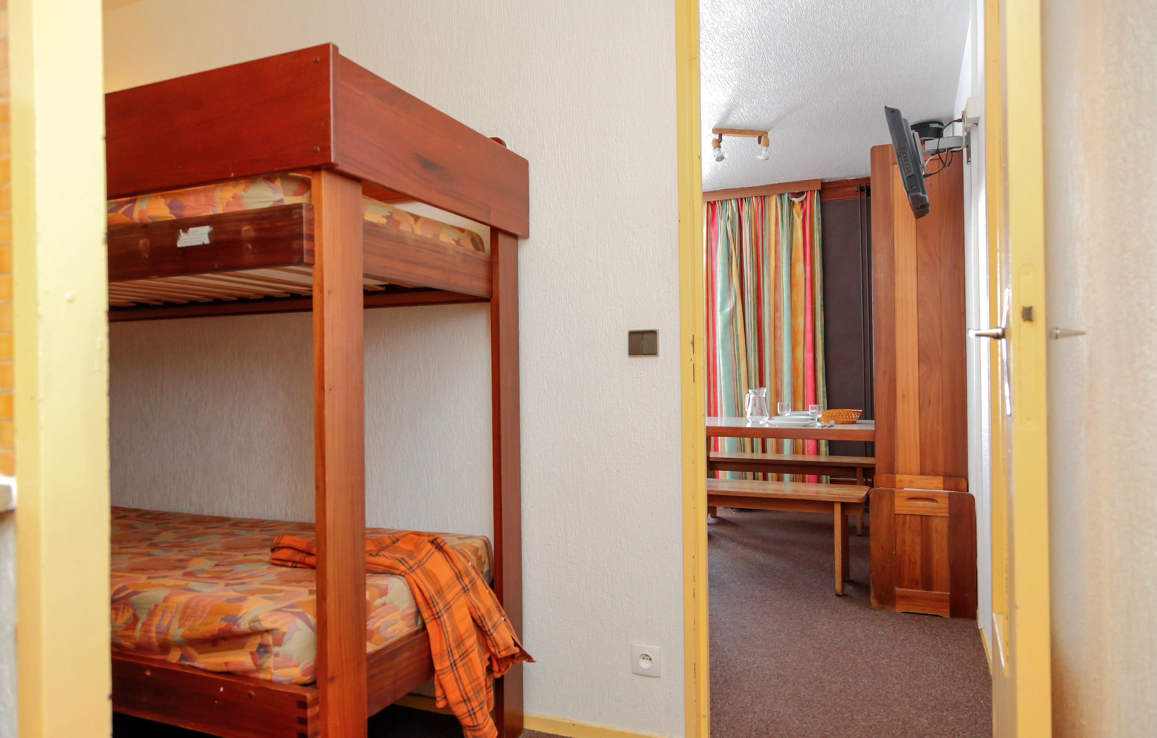 Residenz Tourotel in Val Thorens: Schlafzimmer - Beispiel