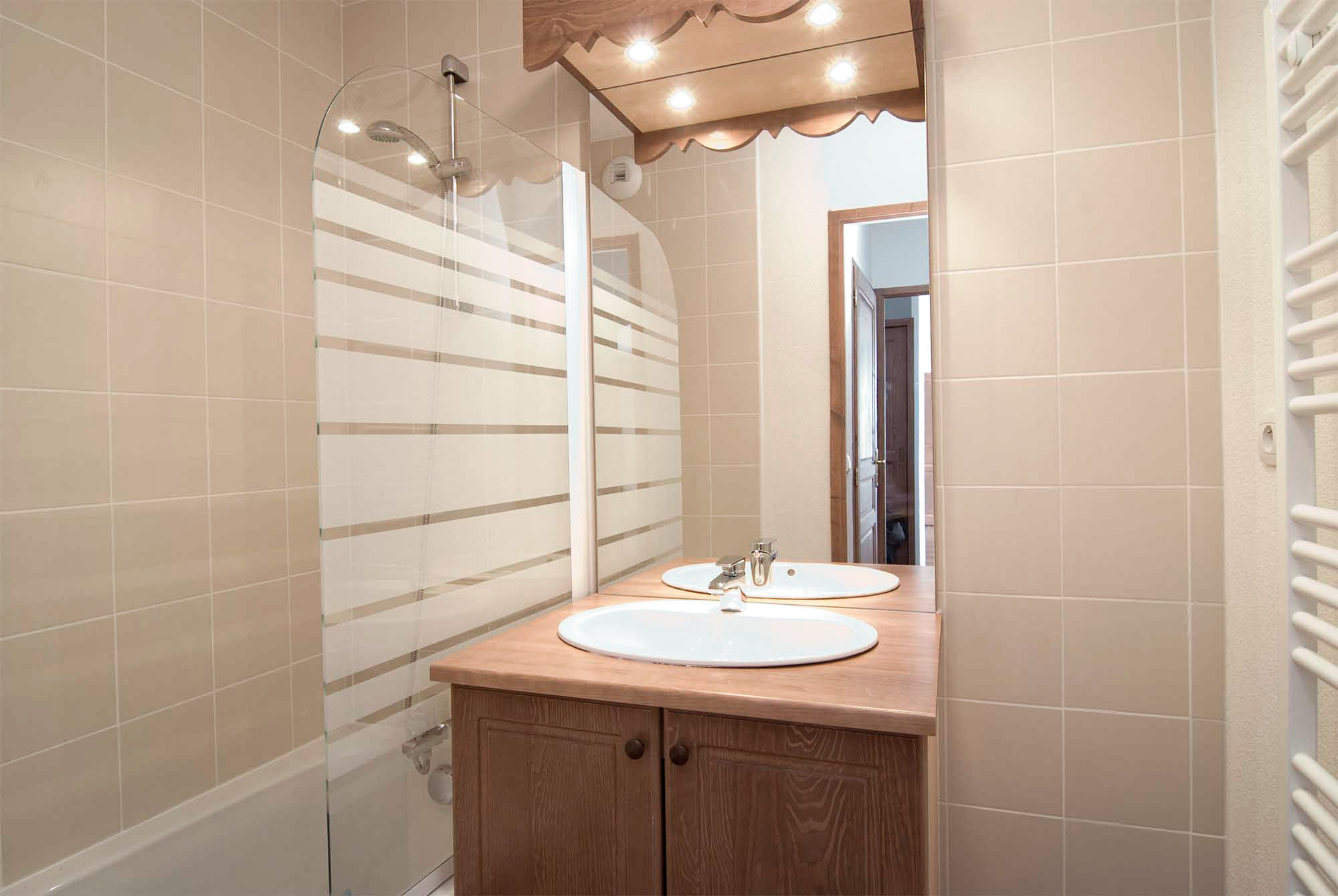 Residenz Le Vermont: Badezimmer (Beispiel)