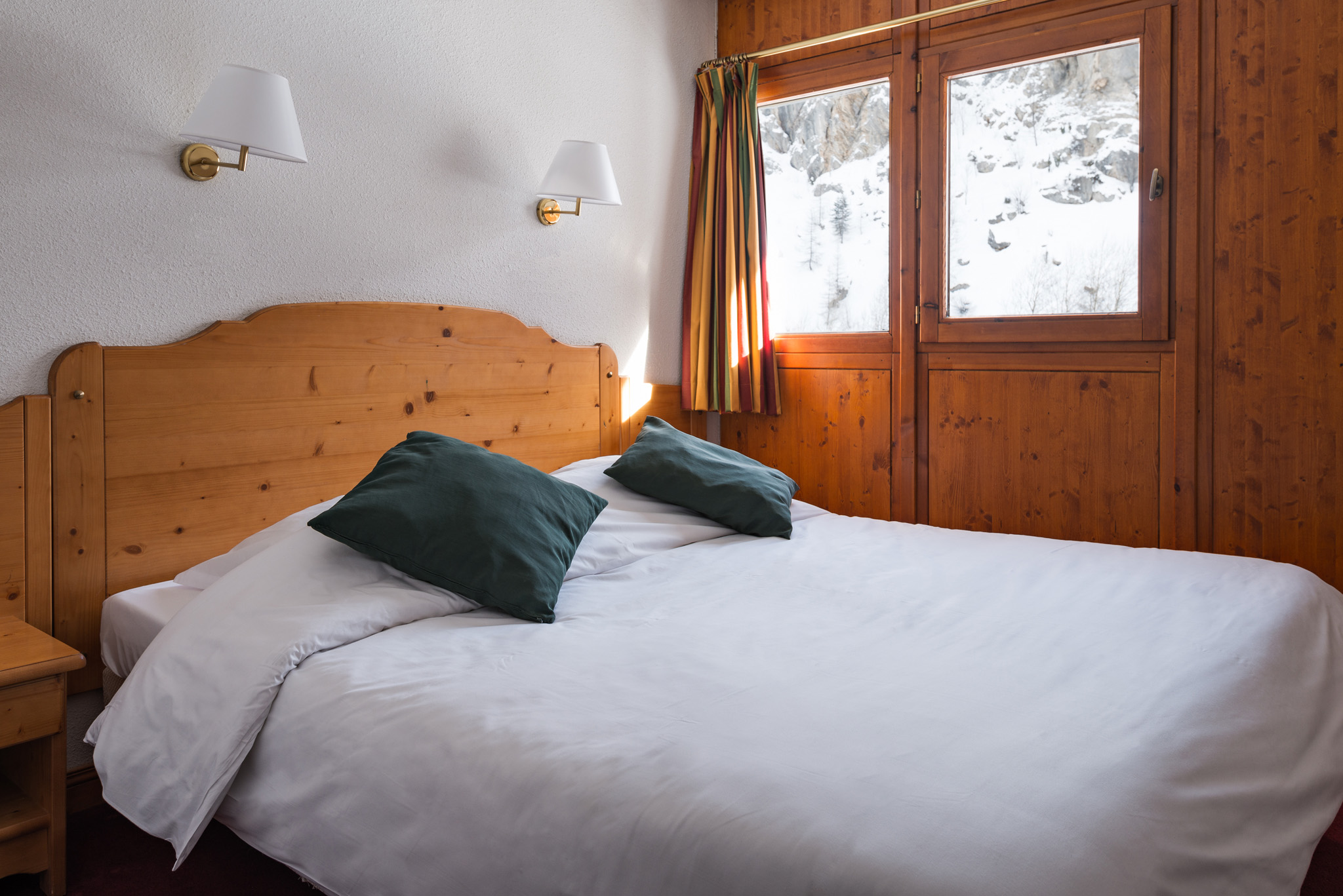 Les Chalets de Galibier in Valloire: Schlafzimmer (Beispiel)