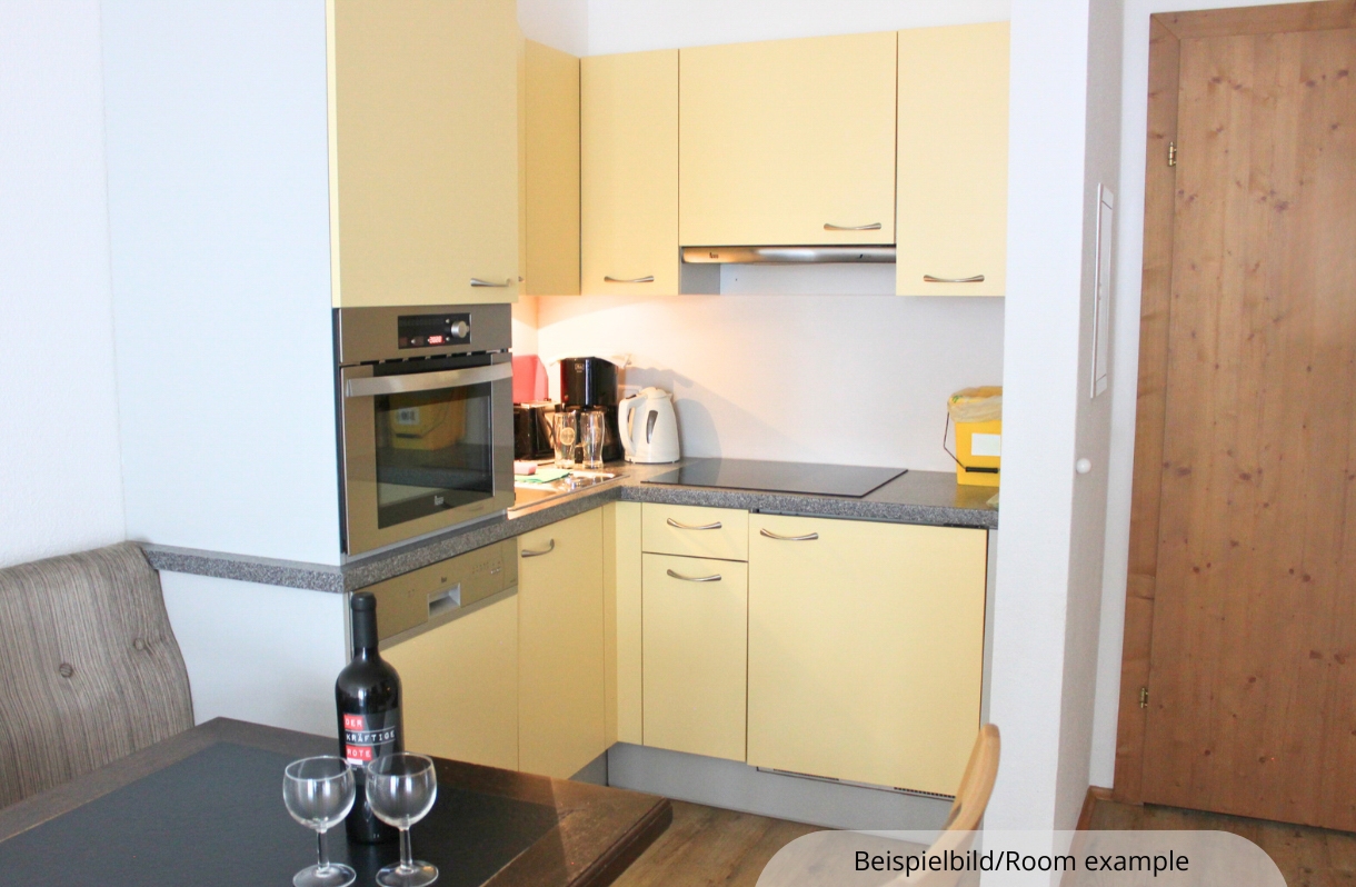 Appartementhaus Alpenperle: Ferienwohnung für 4 Personen - Küchenzeile (Beispiel)