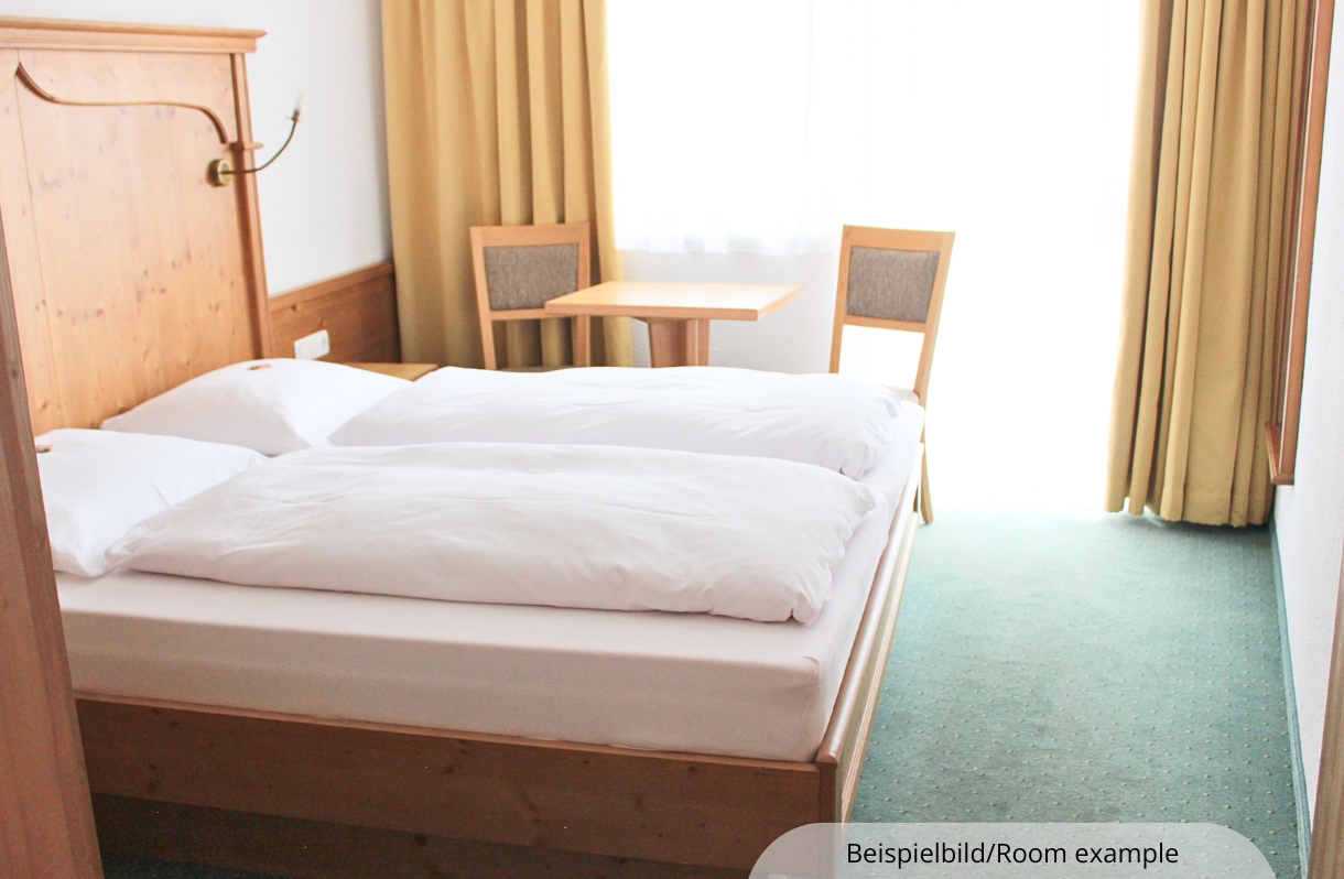 Appartementhaus Alpenperle: Ferienwohnung für 4 Personen - Schlafzimmer (Beispiel)