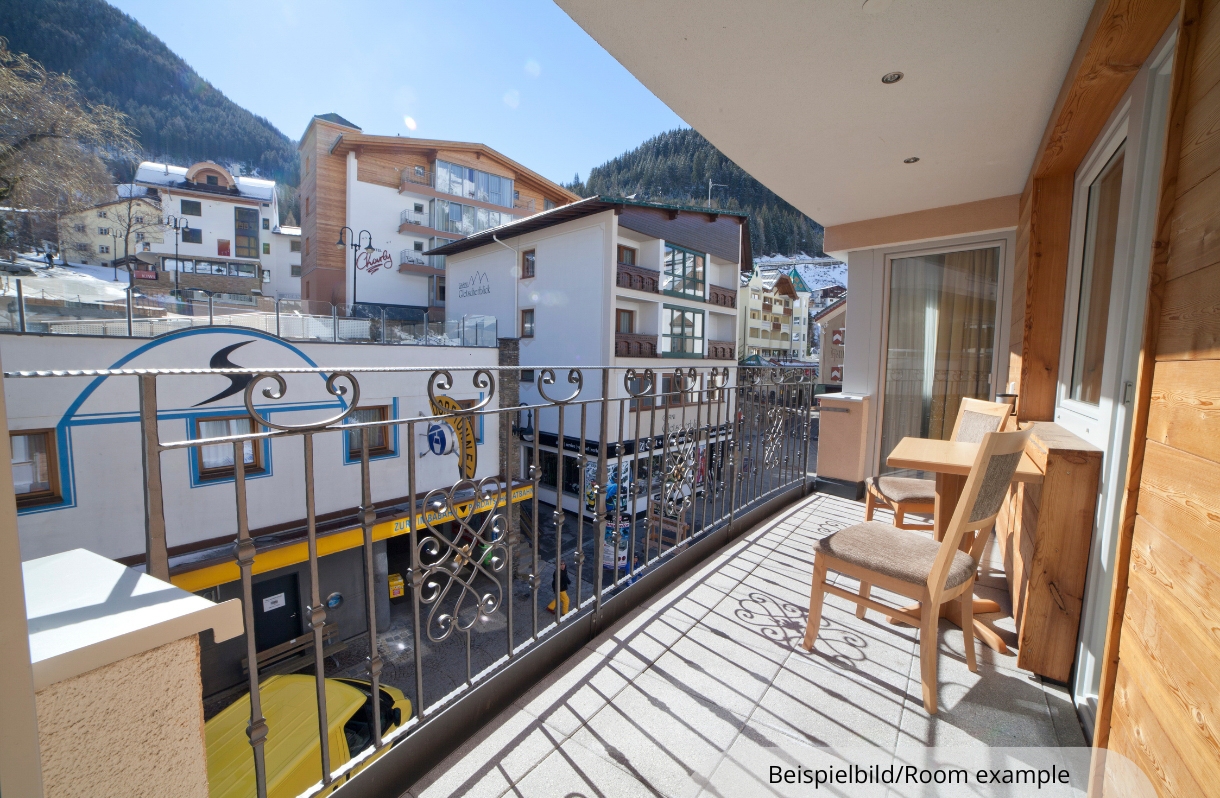 Appartementhaus Alpenperle: Appartement für 6 Personen - Ausblick (Beispiel)