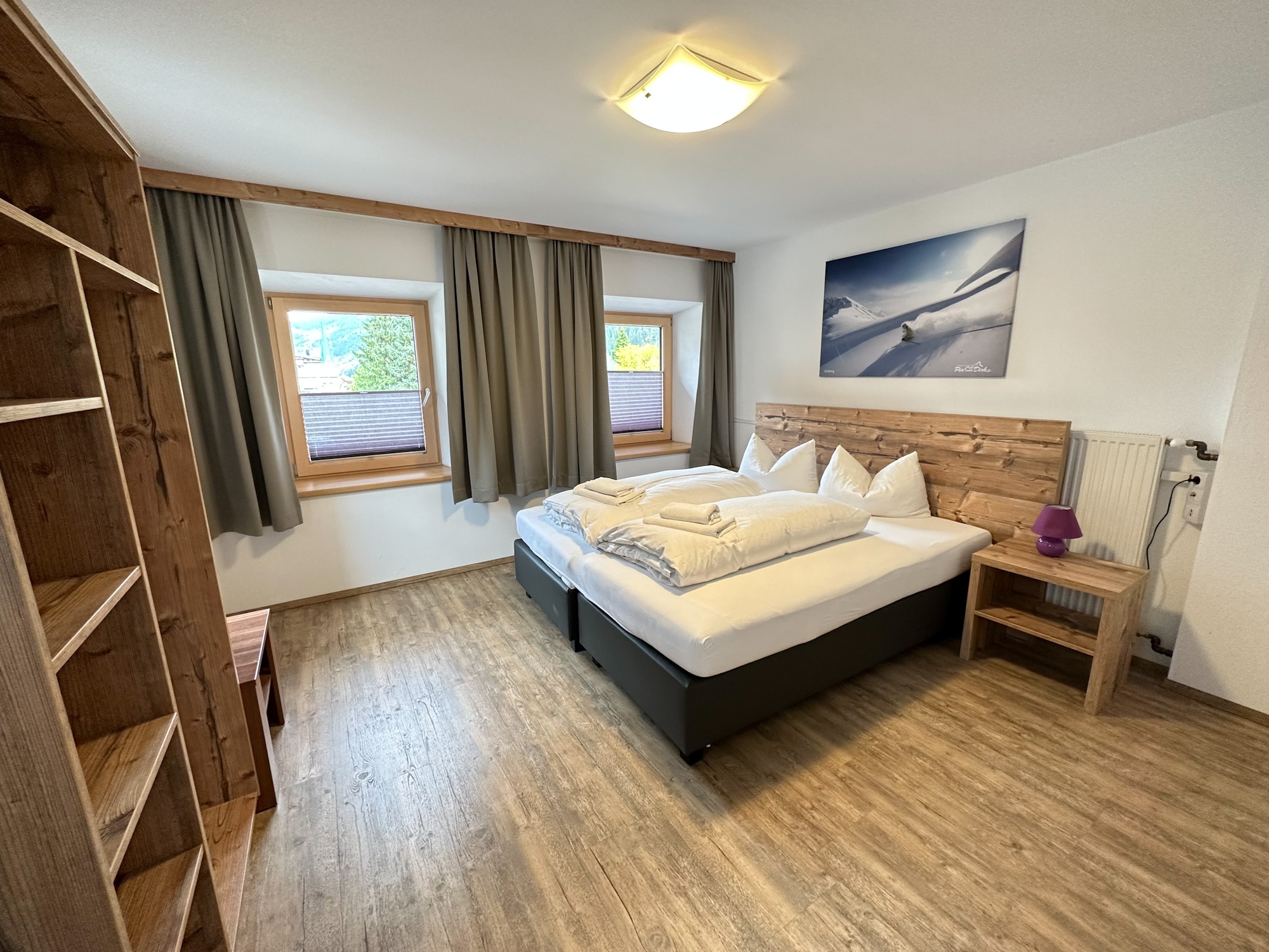 Appartementhaus Mayrhofen: Ferienwohnung Kolm für 6 Personen - Doppelzimmer