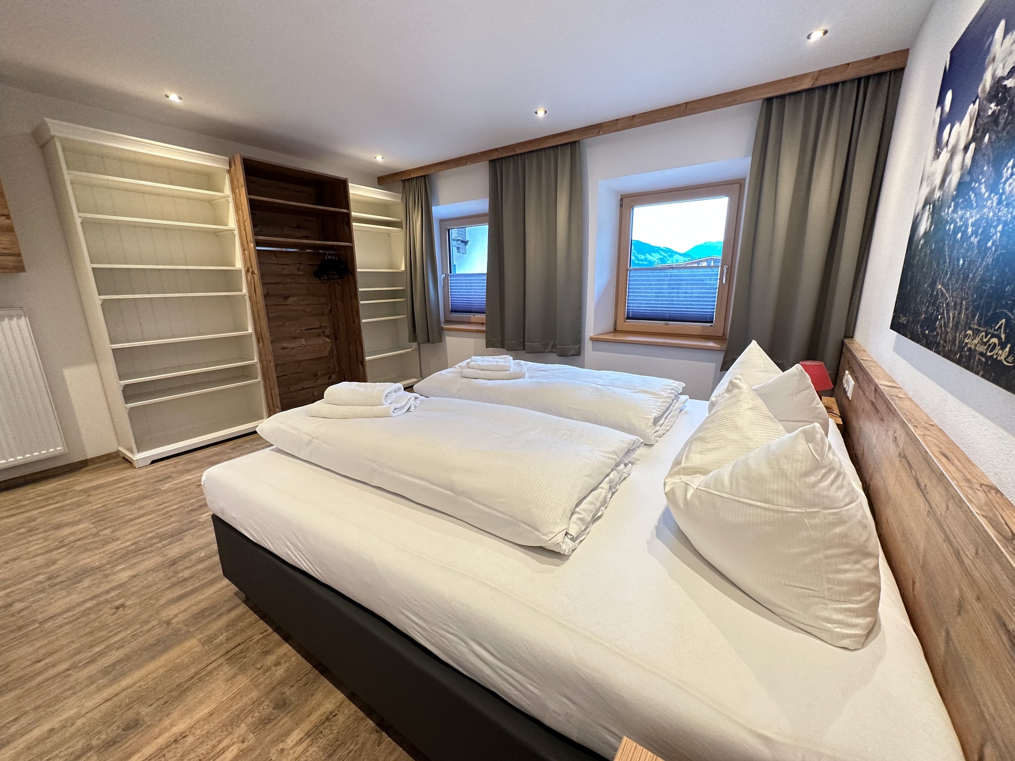 Appartementhaus Mayrhofen: Ferienwohnung Kolm für 6 Personen - Schlafzimmer