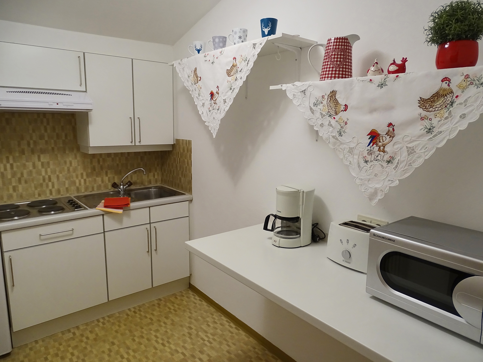 Appartements Windschnur: Appartement Ahorn für 5 Personen - Küche