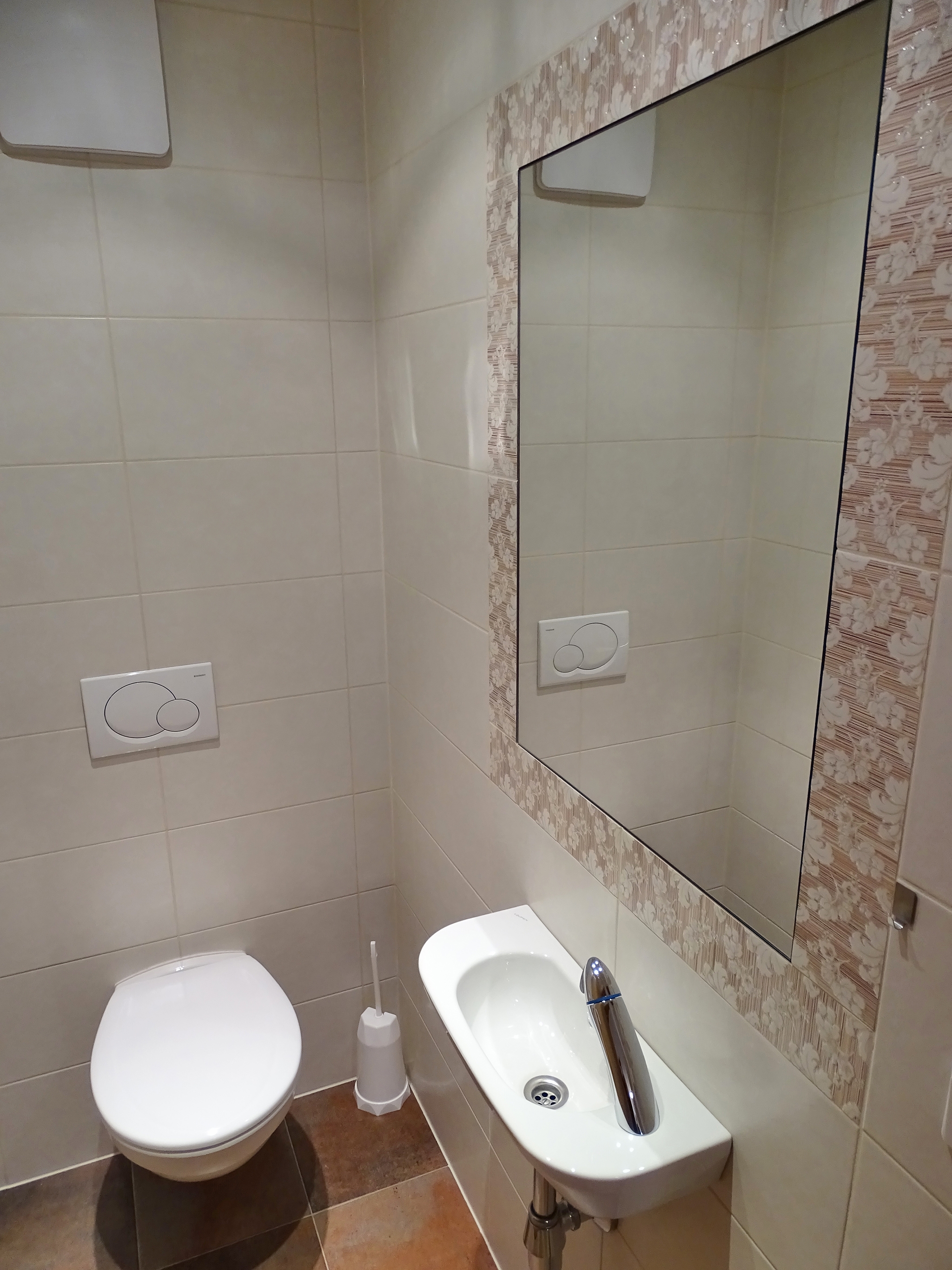 Appartements Windschnur: Appartement Edelweiss Deluxe für 4 Personen - WC (Beispiel)