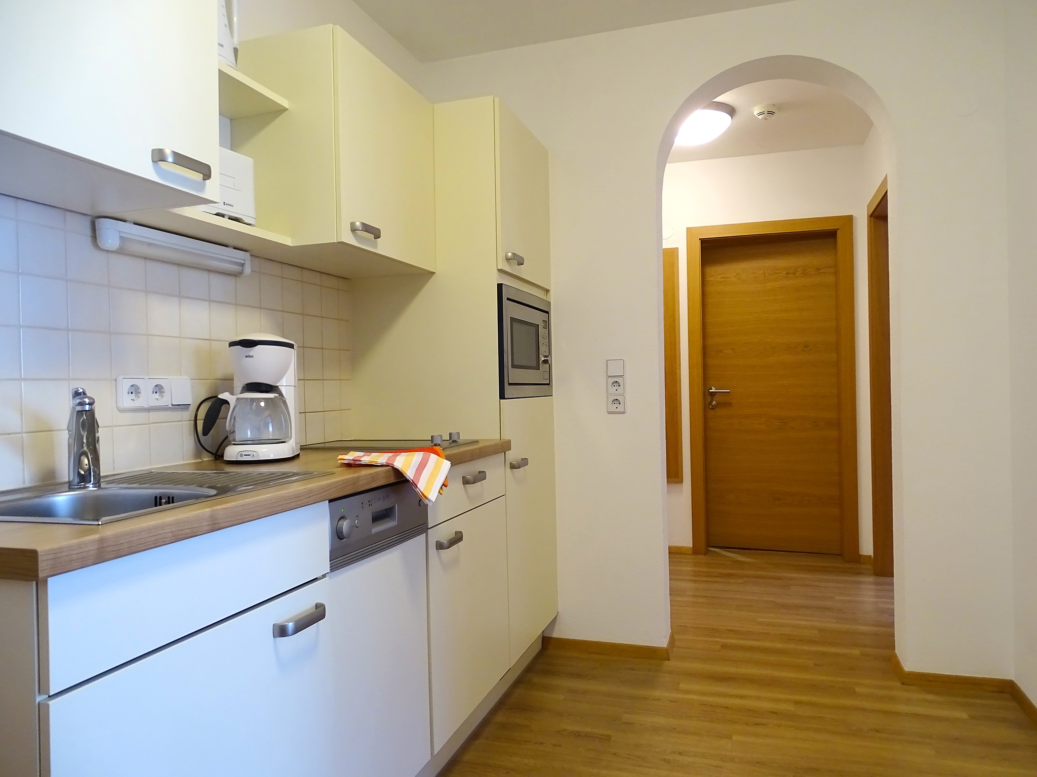 Appartements Windschnur: Appartement Enzian für 4 Personen - Küchenzeile (Beispiel)