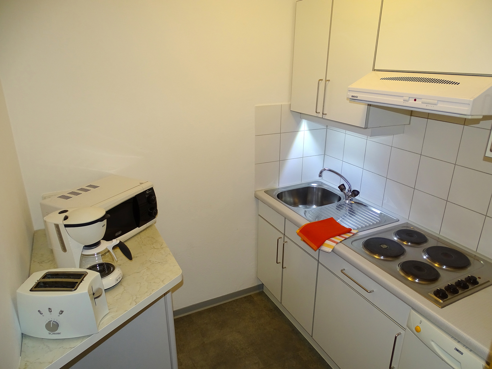 Appartements Windschnur: Appartement Arnika Komfort für 4 Personen - Küche (Beispiel)