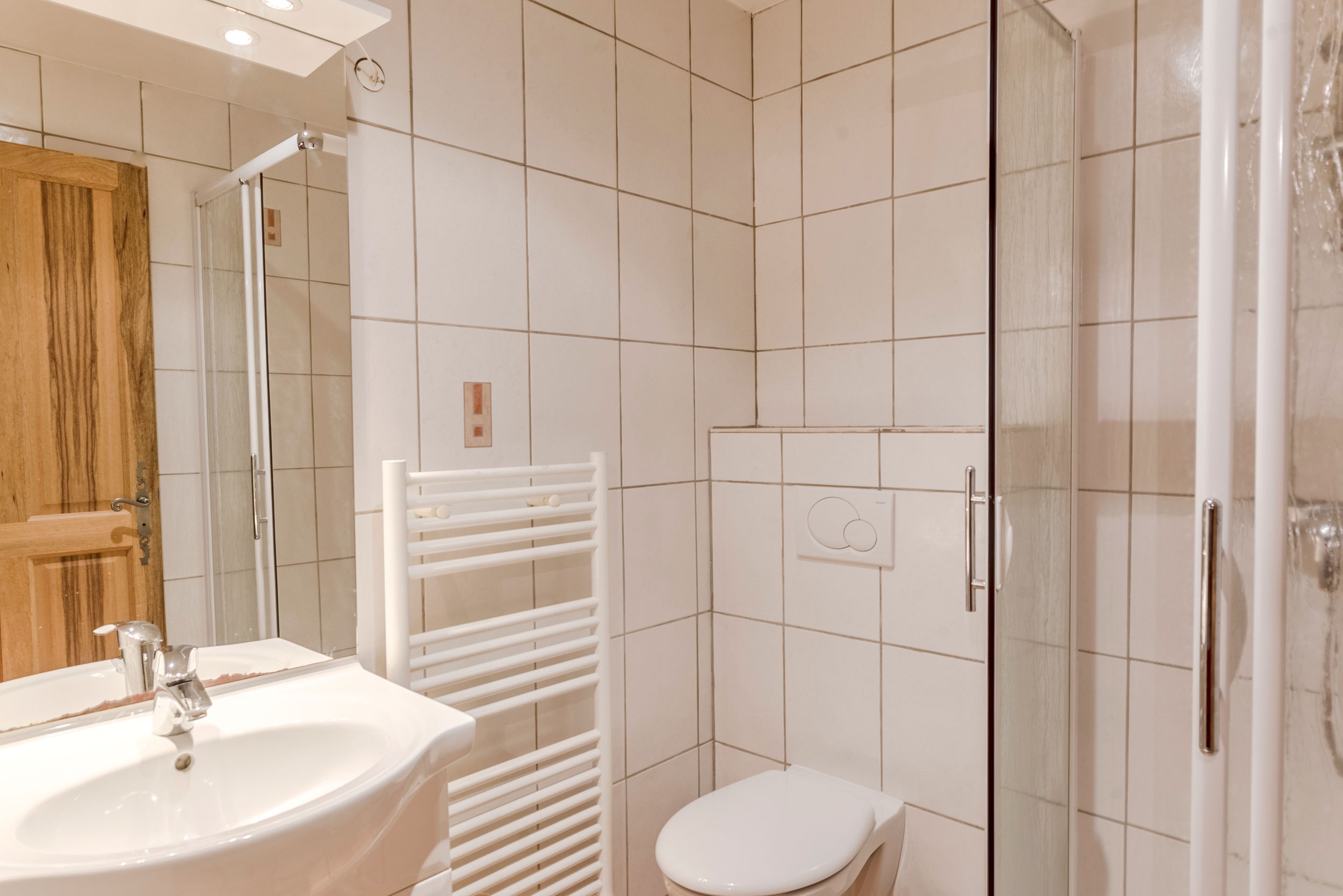 Chalet Acacia: Appartement 2 für 10 Personen - Badezimmer
