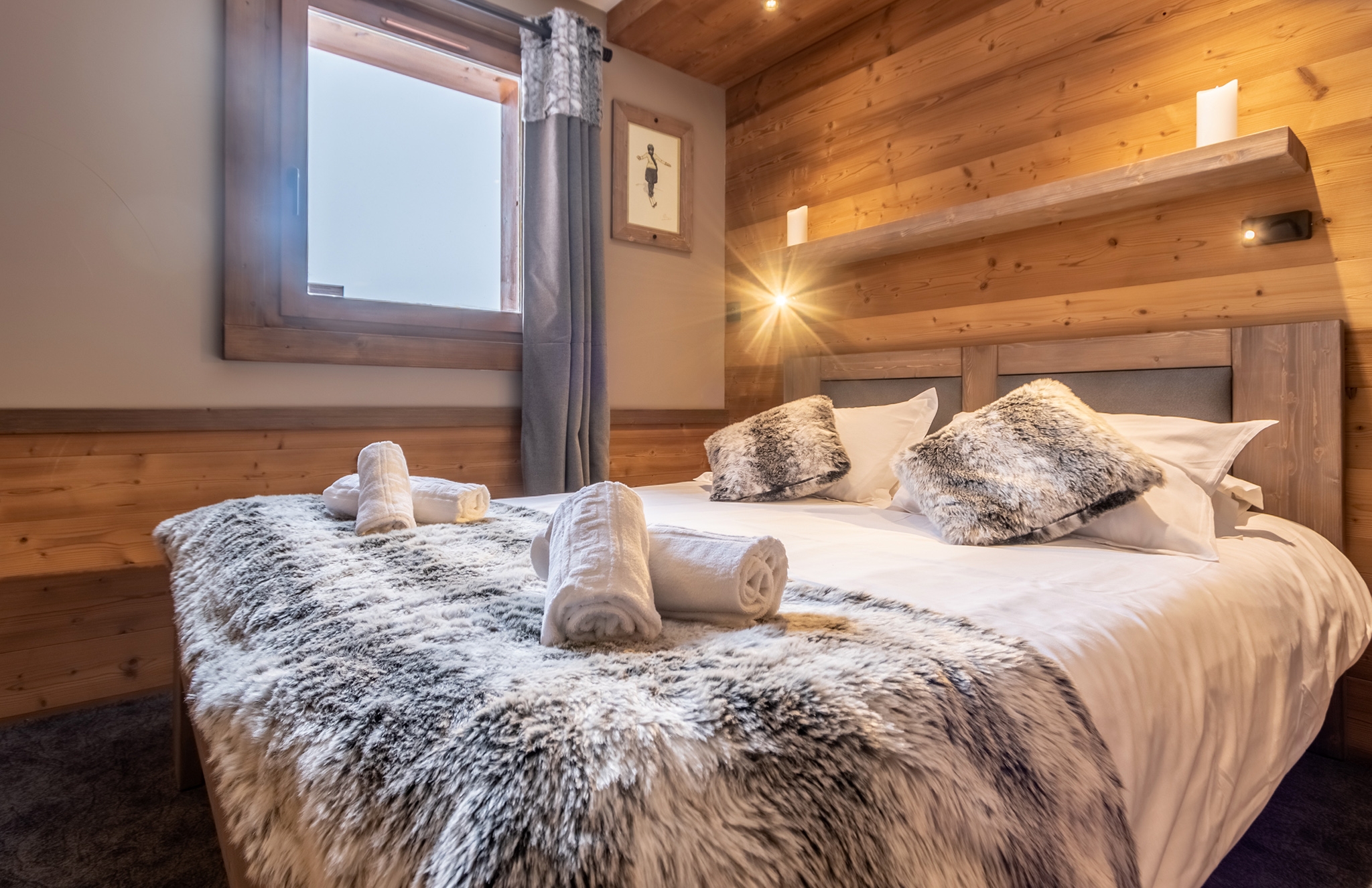 Chalet Altitude: Appartement für 8 Personen - Schlafzimmer (Beispiel)