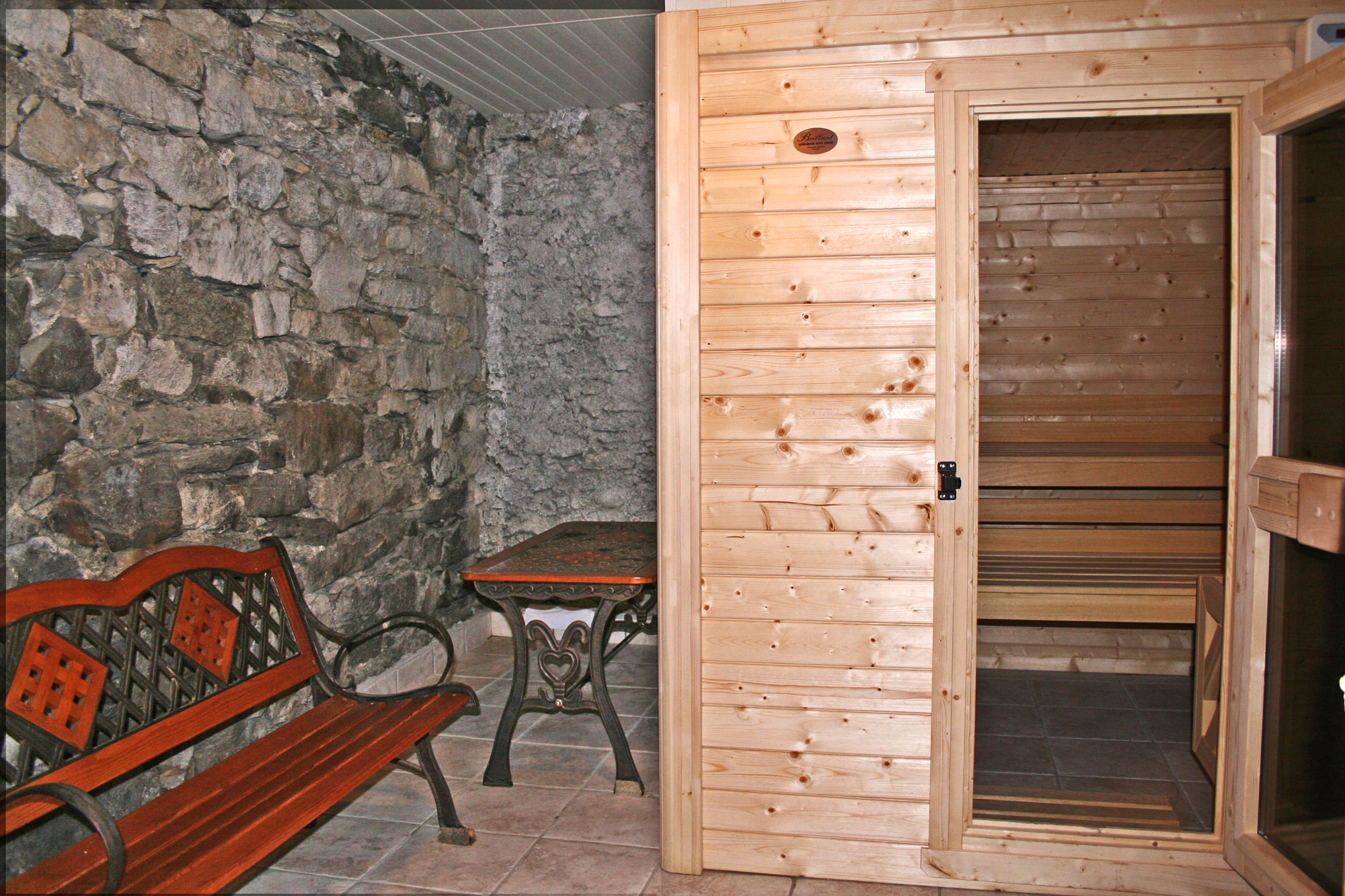 Chalet Oursons: Sauna