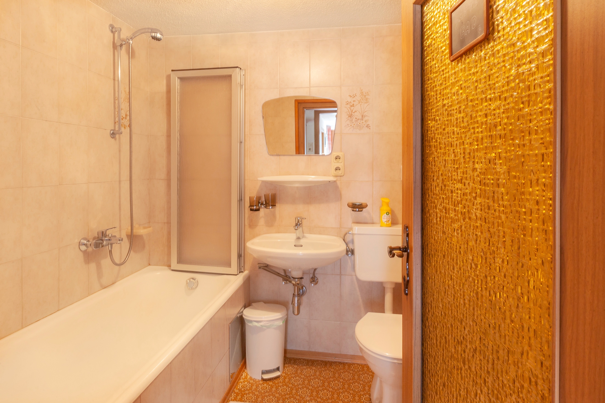 Haus Waldheim: Ferienwohnung für 4-6 Personen - Badezimmer