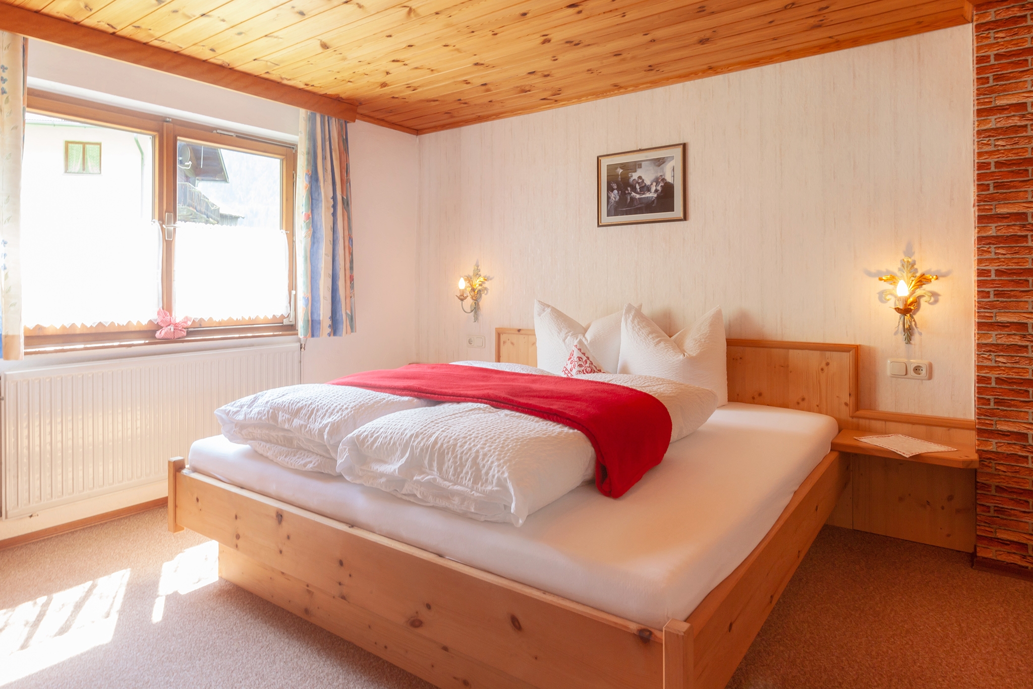 Haus Waldheim: Ferienwohnung für 4-6 Personen - Schlafzimmer