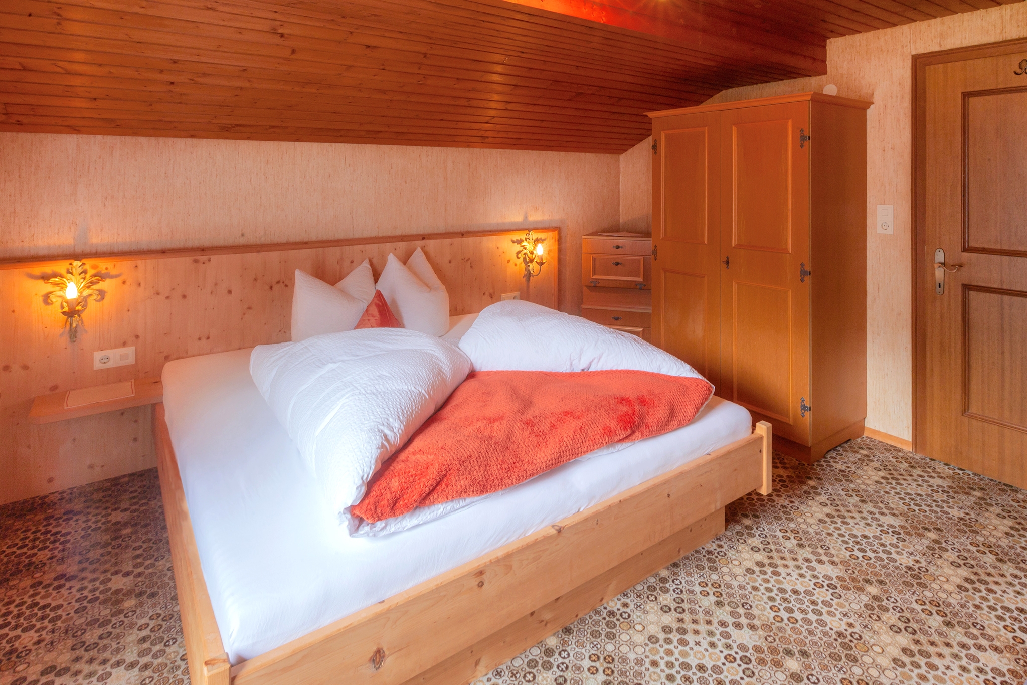 Haus Waldheim: Ferienwohnung für 6 Personen - Schlafzimmer