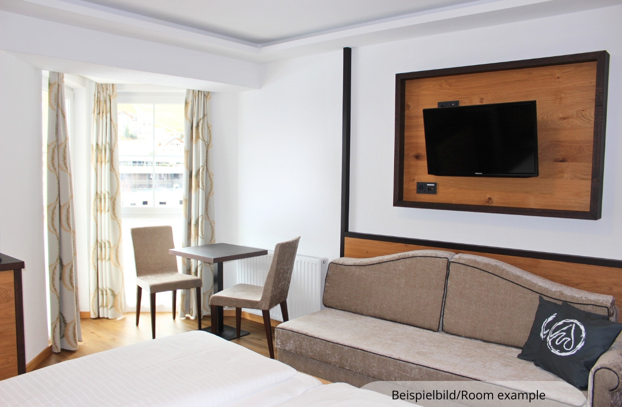 Hotel Daniel: Doppelzimmer Plus (Beispiel)