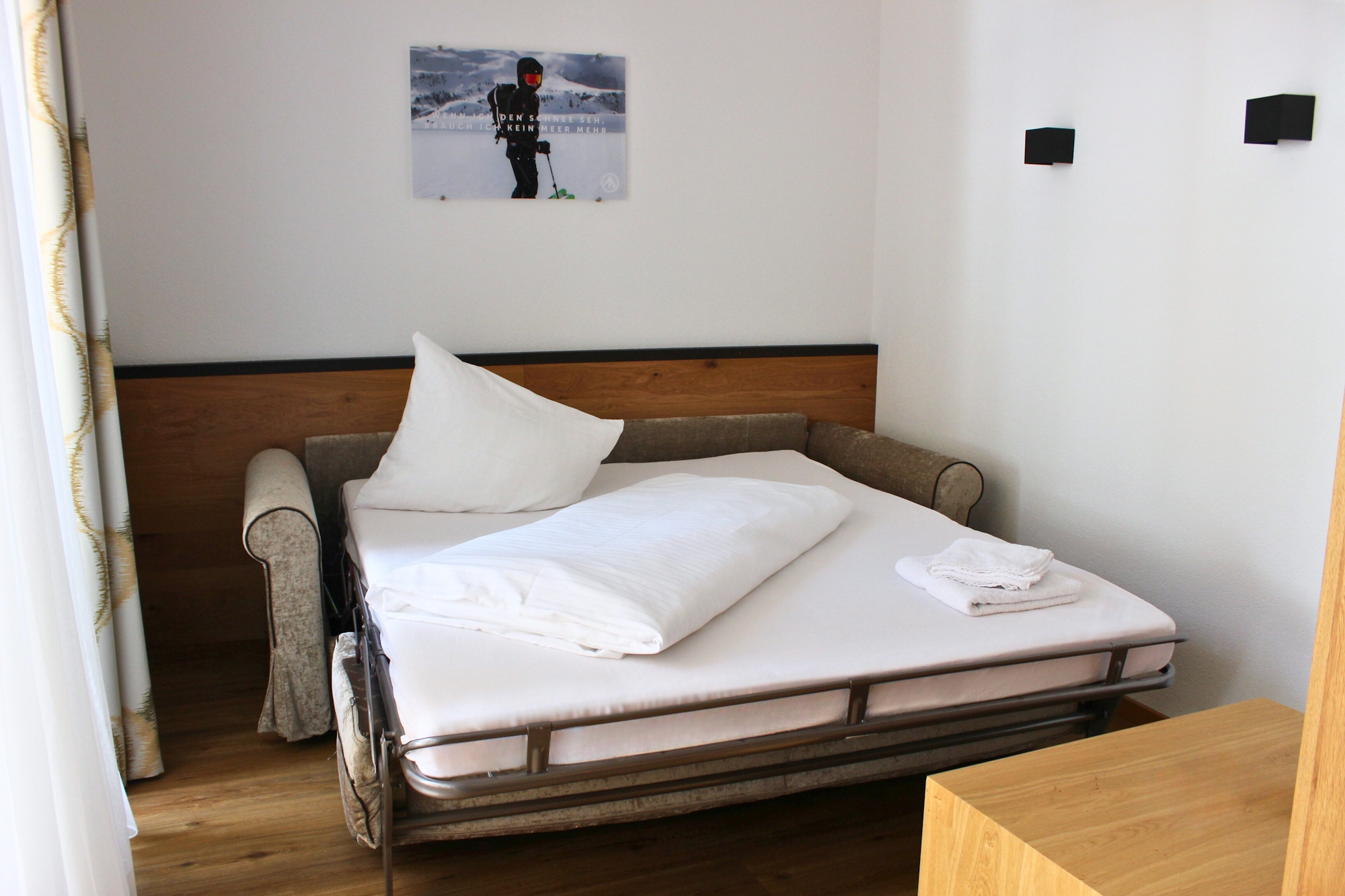 Hotel Daniel: Studio für 2-4 Personen - Schlafcouch