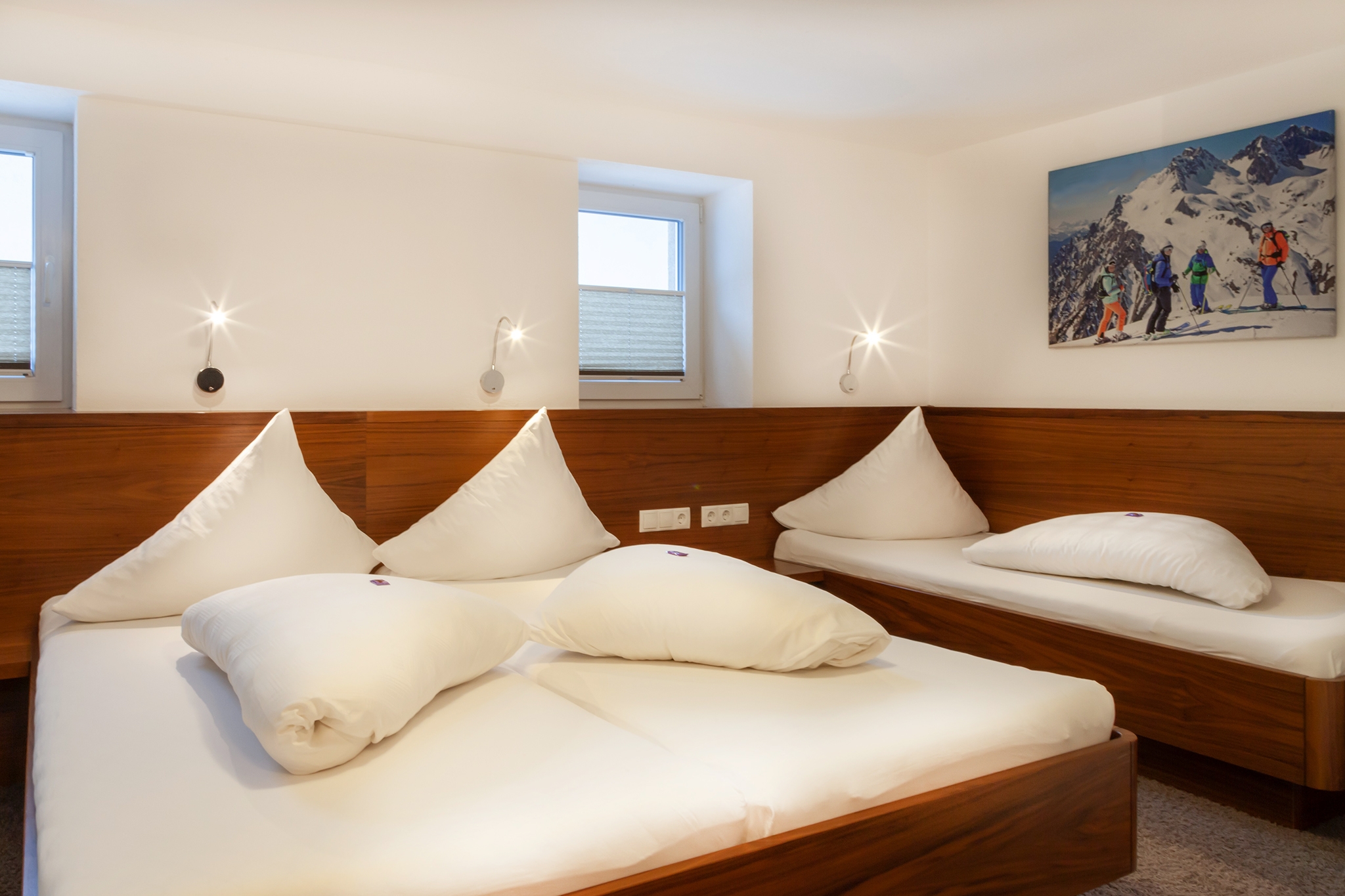 Appartementhaus Ischgl Suite: Ferienwohnung Down Under - Schlafzimmer