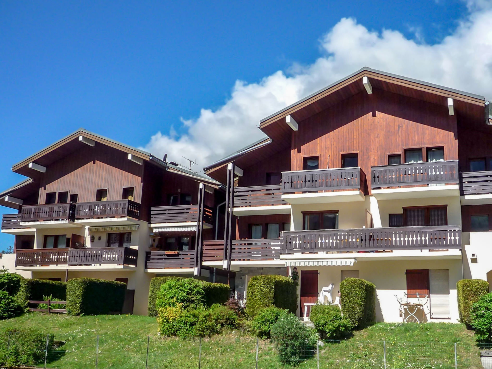 Appartementhaus Les Jardins du Mont-Blanc: Außenansicht Nr. 7