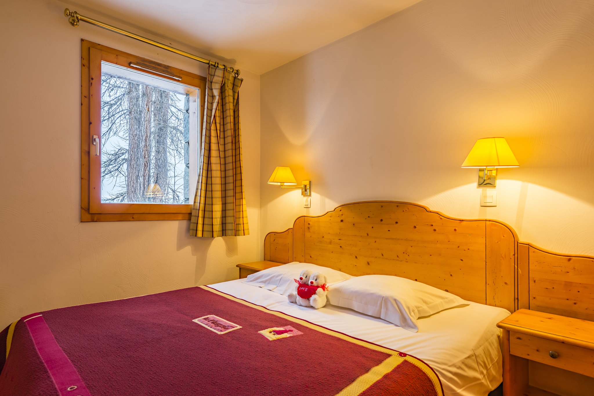 Residenz Aspen in La Plagne: Schlafzimmer (Beispiel)