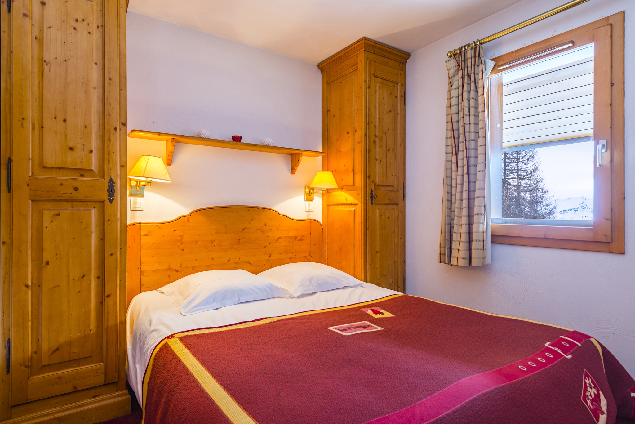 Residenz Aspen in La Plagne: Schlafzimmer (Beispiel)