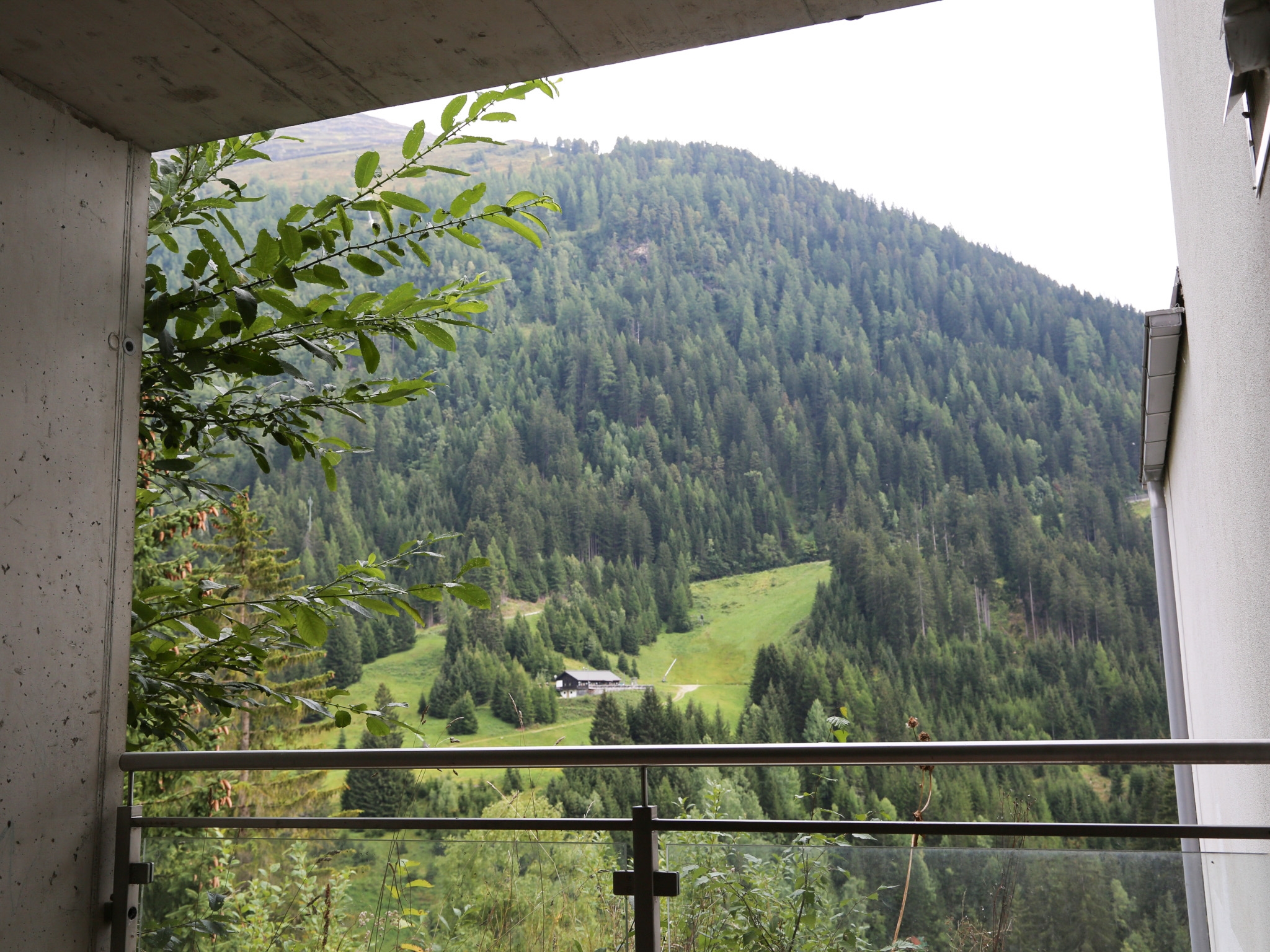 Shanti Hotel in St. Anton am Arlberg: Ausblick