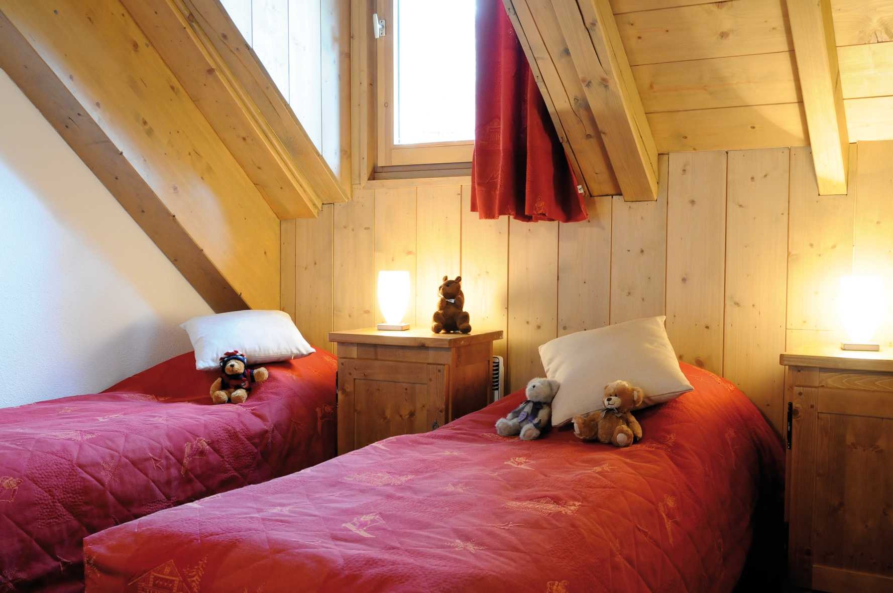 Residenz Les Arolles in St. Gervais: Schlafzimmer (Beispiel)