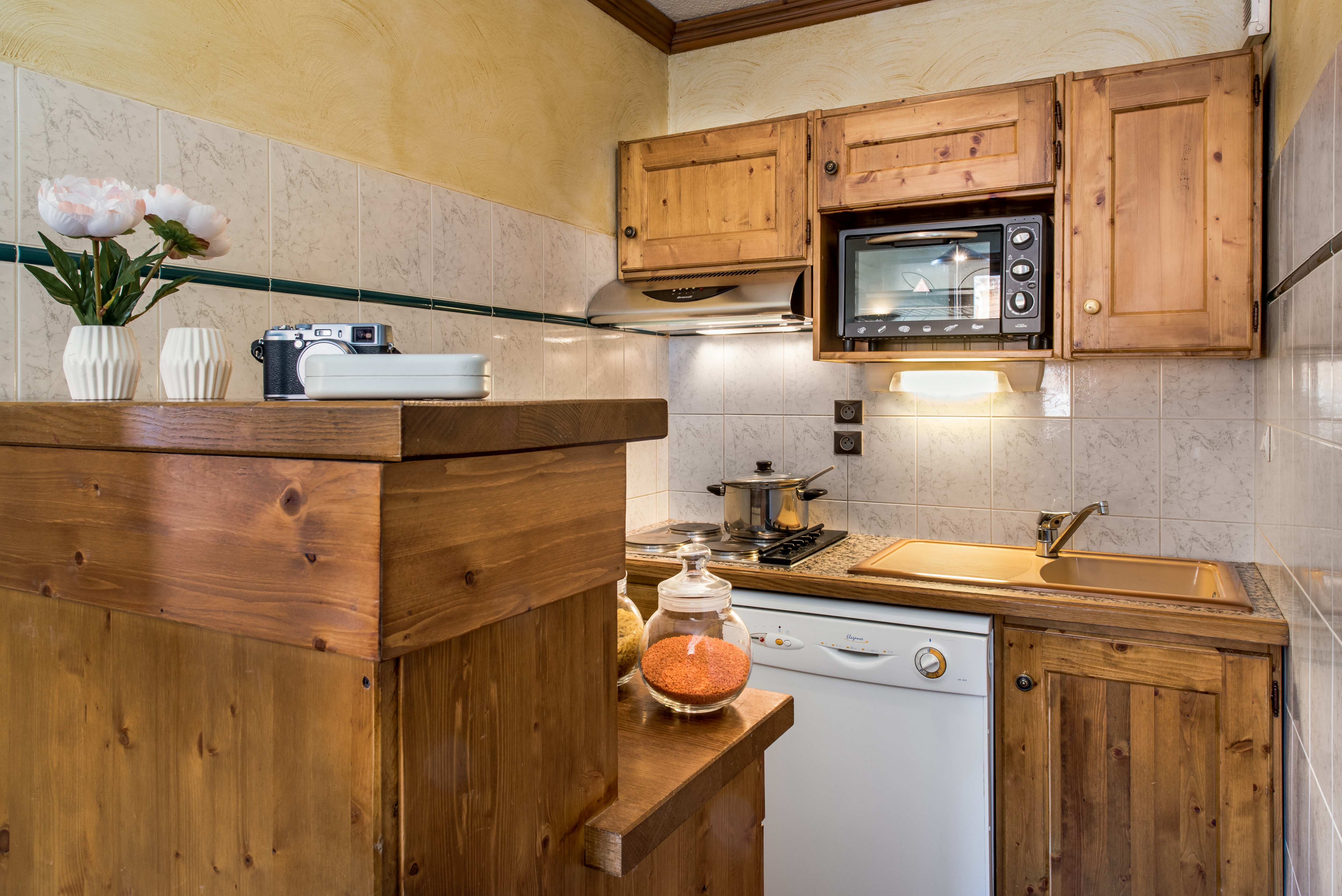 Village Montana: Appartement für 4-6 Personen - Küche