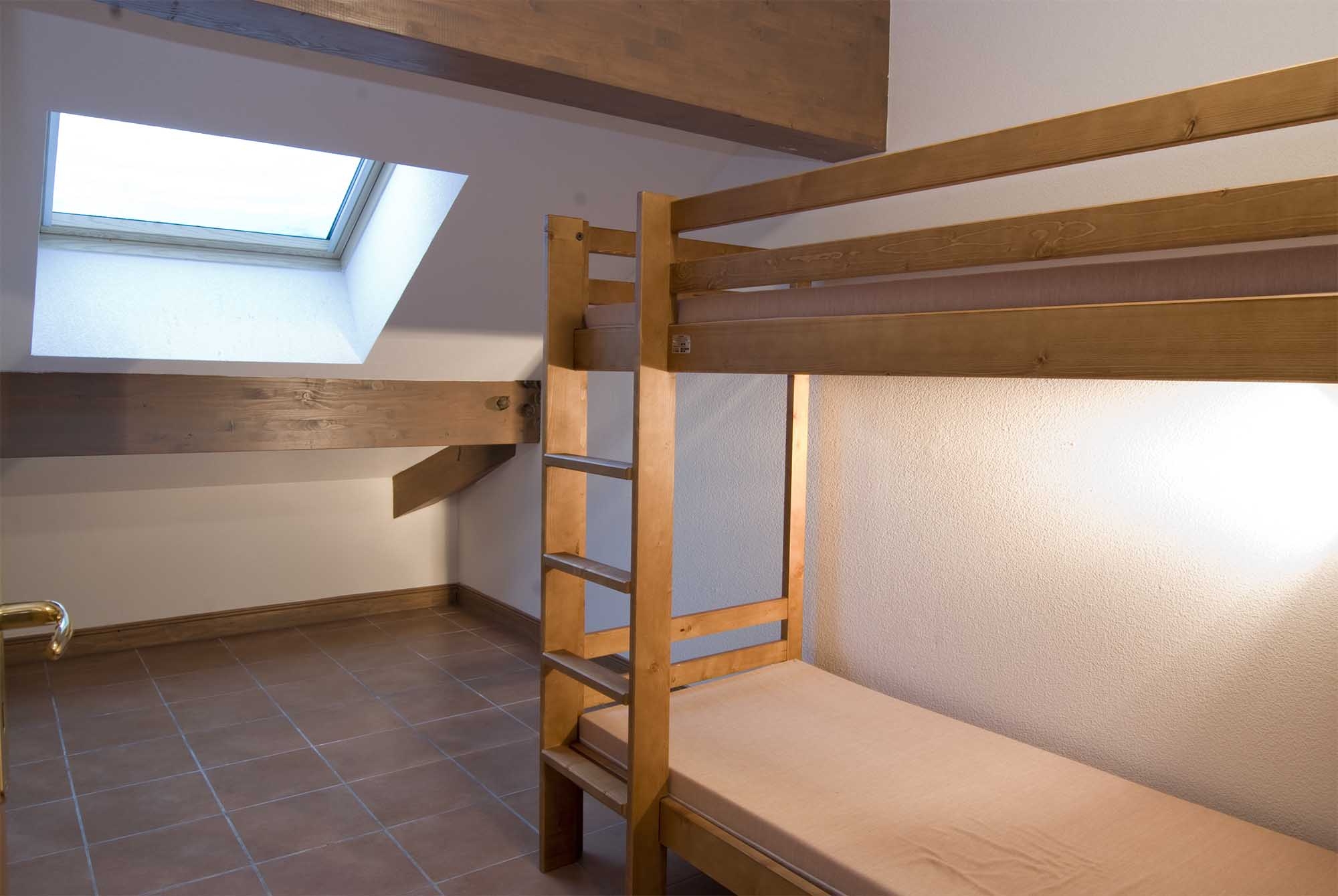 Residenz Le Vermont in Valfréjus: Schlafzimmer (Beispiel)