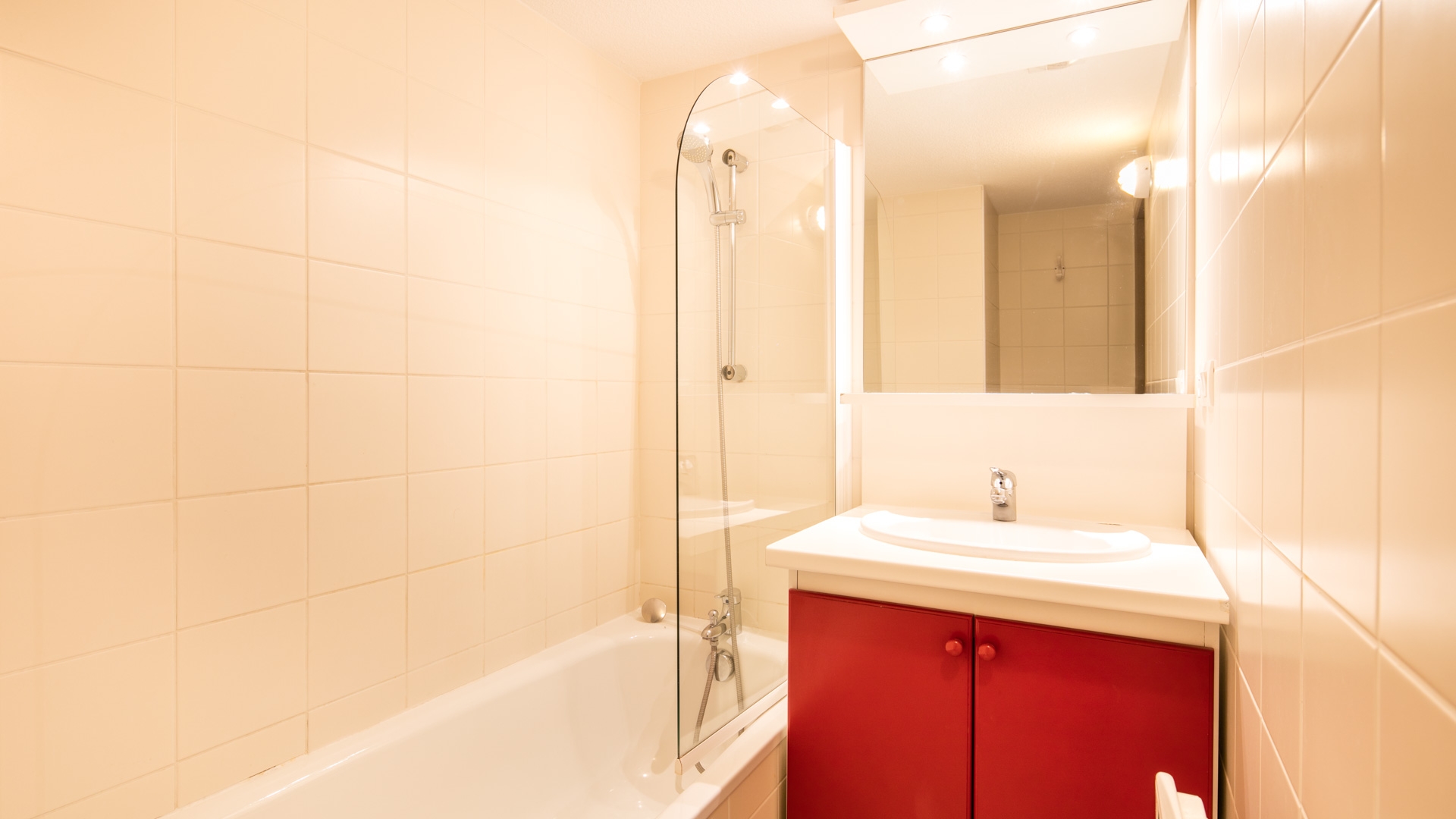 Le Hameau de Valloire Appartement für 7 Personen: Badezimmer