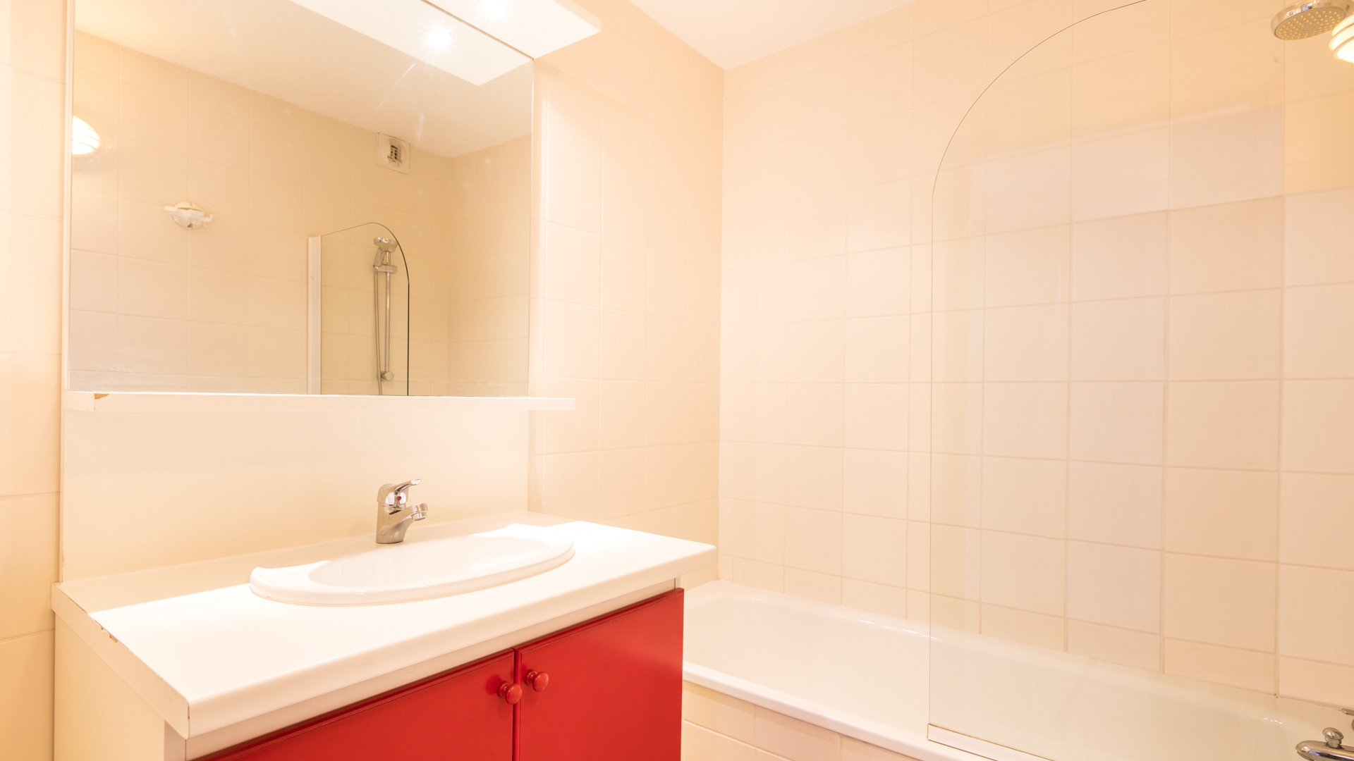 Le Hameau de Valloire Appartement für 10 Personen: Badezimmer