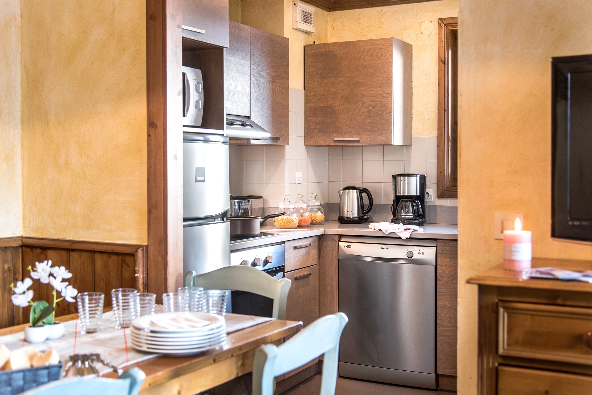 Village Montana: Appartement für 6 Personen - Küche